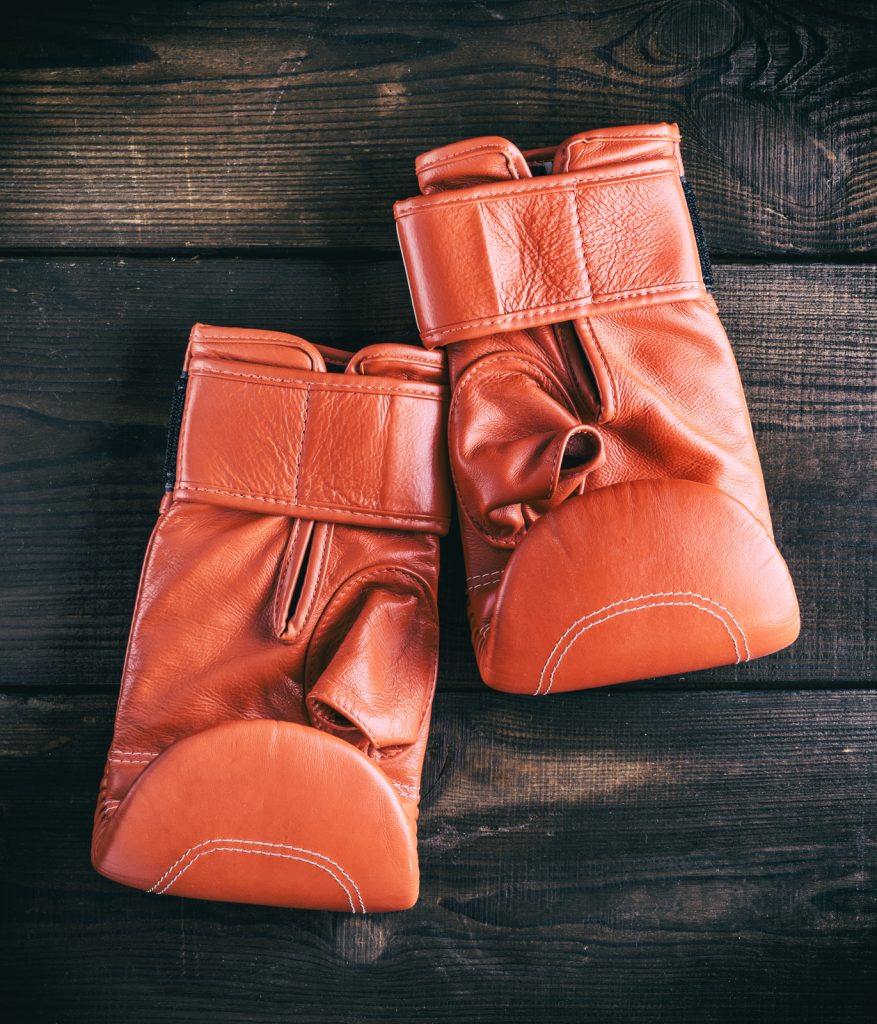 Vintage Boxing Gloves - In the Ring with Classic Style!
