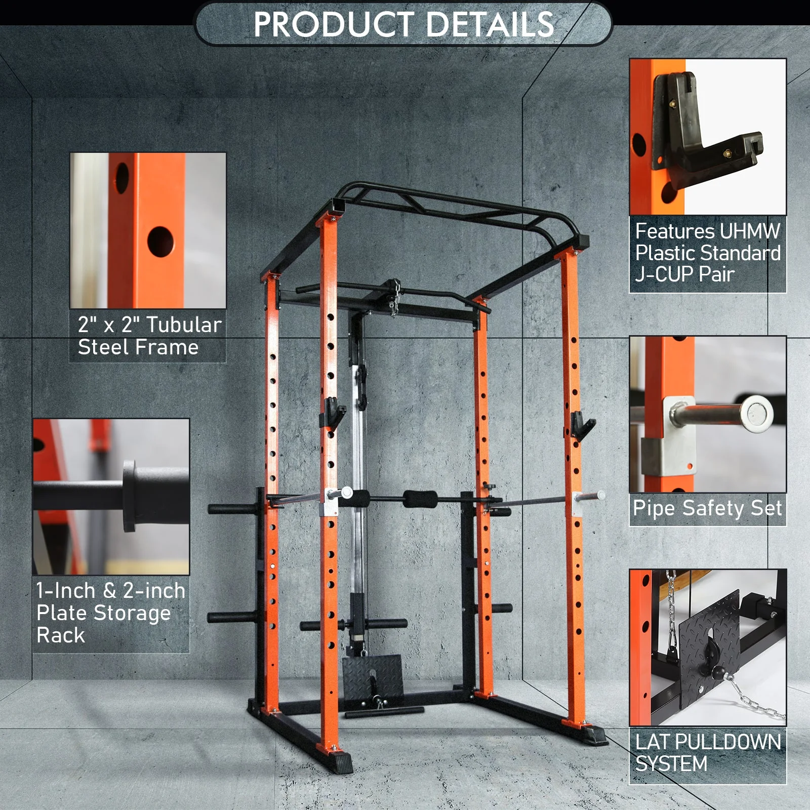 RitFit Power Cage With Lat Pulldown review