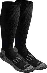 Dickies Men's Light Comfort Compression Over-the-calf Socks 