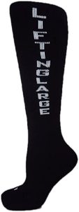 Lifting Large High Performance Deadlift Socks - Powerlifting Legal 