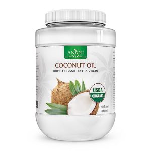 Anjou Organic Extra Virgin Coconut Oil, USDA Certified