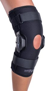 DonJoy Deluxe Hinged Knee Brace, Drytex Sleeve