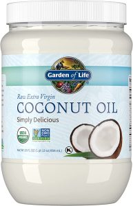 Garden of Life Coconut Oil for Hair, Skin, Cooking - Raw Extra Virgin