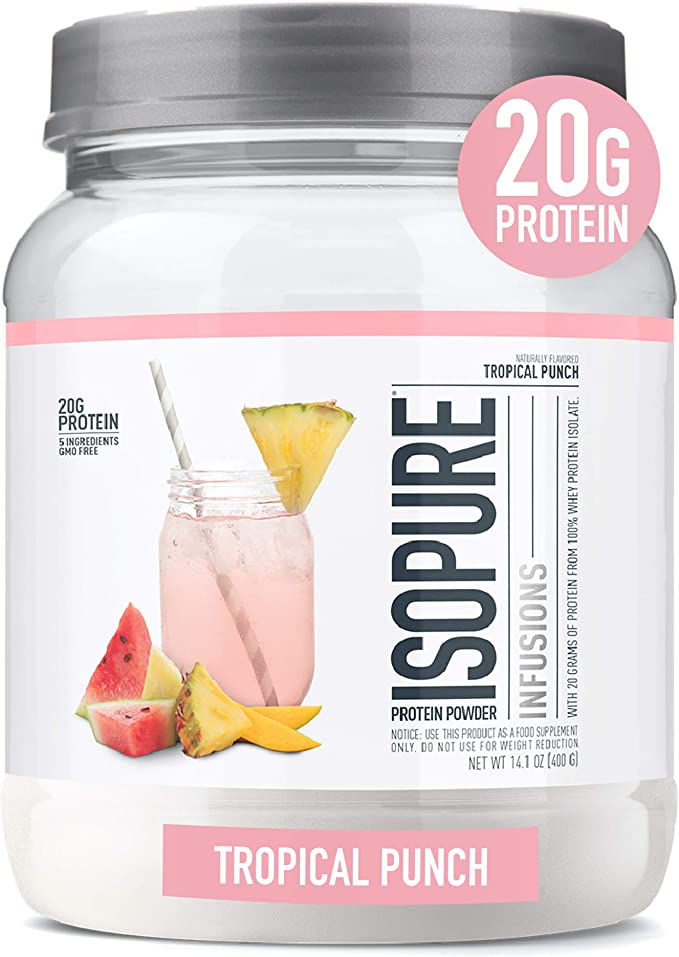 Isopure Protein Powder, Clear Whey Isolate Protein